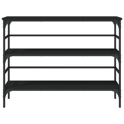 Konsolentisch Schwarz 100x32x75 cm Holzwerkstoff - Pazzar.ch