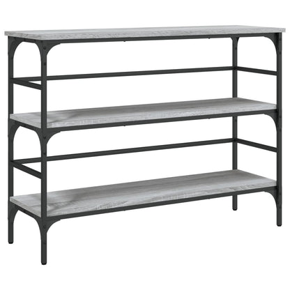 Konsolentisch Grau Sonoma 100x32x75 cm Holzwerkstoff - Pazzar.ch