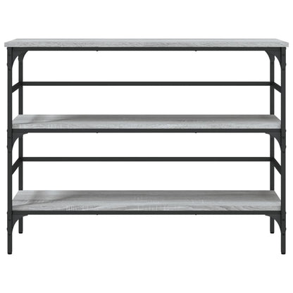 Konsolentisch Grau Sonoma 100x32x75 cm Holzwerkstoff - Pazzar.ch