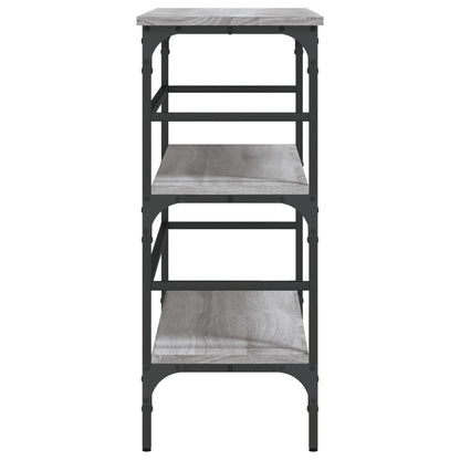 Konsolentisch Grau Sonoma 100x32x75 cm Holzwerkstoff - Pazzar.ch