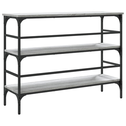 Konsolentisch Grau Sonoma 100x32x75 cm Holzwerkstoff - Pazzar.ch
