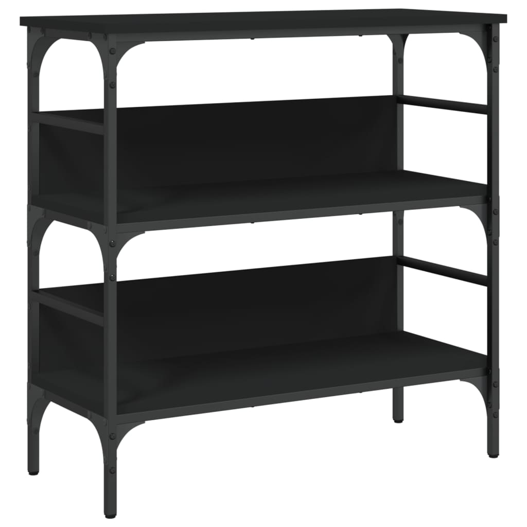 Konsolentisch Schwarz 75x32x75 cm Holzwerkstoff - Pazzar.ch