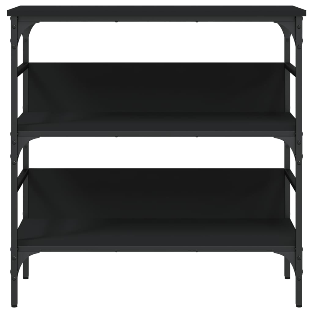 Konsolentisch Schwarz 75x32x75 cm Holzwerkstoff - Pazzar.ch