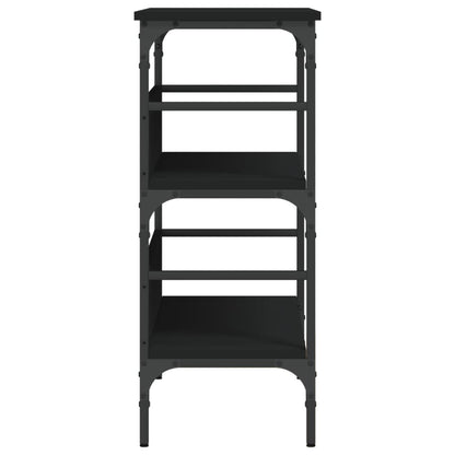 Konsolentisch Schwarz 75x32x75 cm Holzwerkstoff - Pazzar.ch