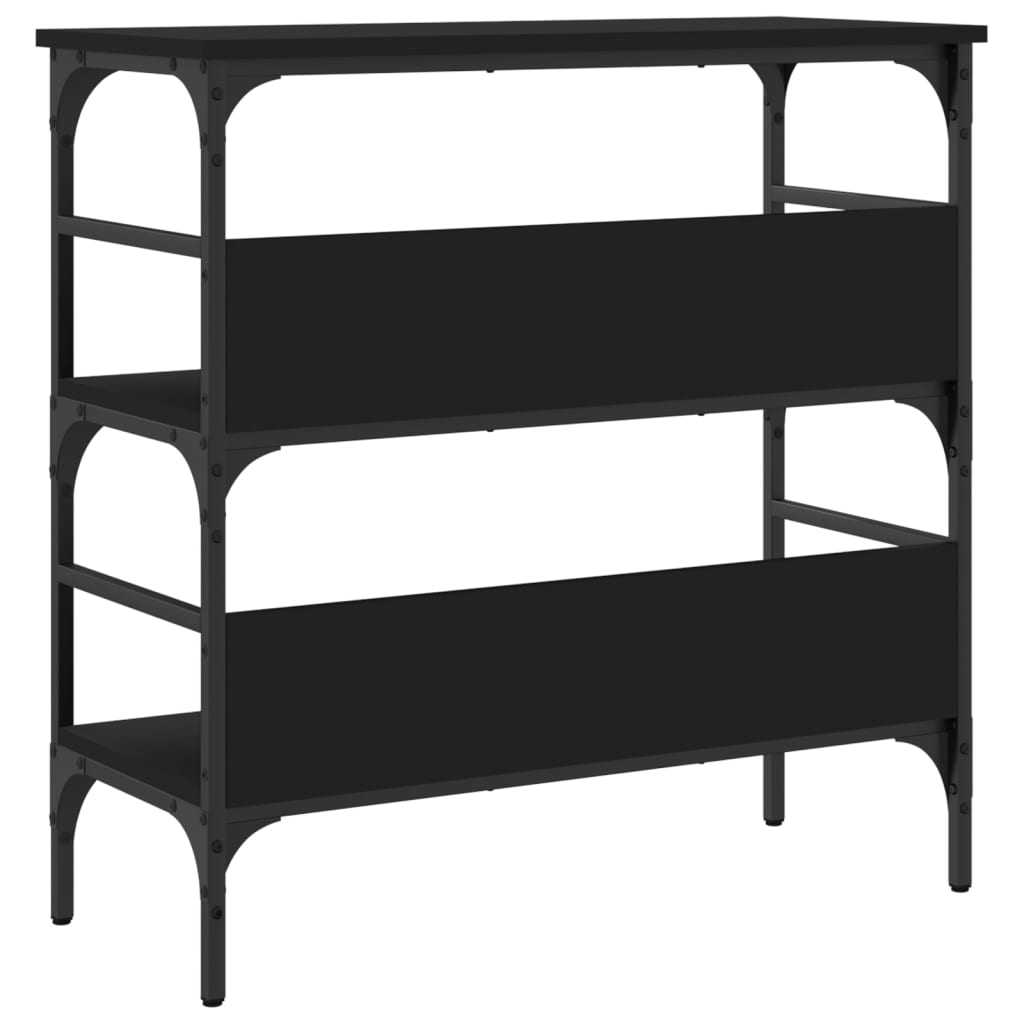 Konsolentisch Schwarz 75x32x75 cm Holzwerkstoff - Pazzar.ch