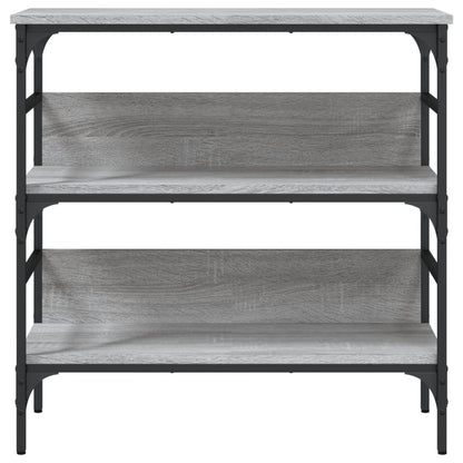 Konsolentisch Grau Sonoma 75x32x75 cm Holzwerkstoff - Pazzar.ch