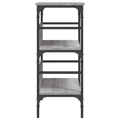 Konsolentisch Grau Sonoma 75x32x75 cm Holzwerkstoff - Pazzar.ch