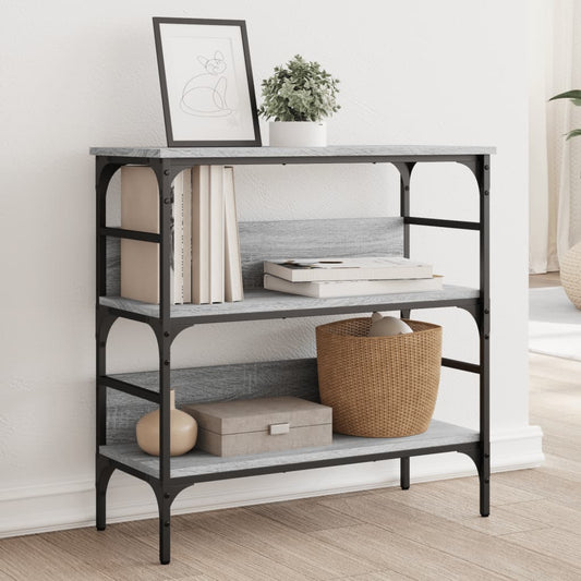 Konsolentisch Grau Sonoma 75x32x75 cm Holzwerkstoff - Pazzar.ch