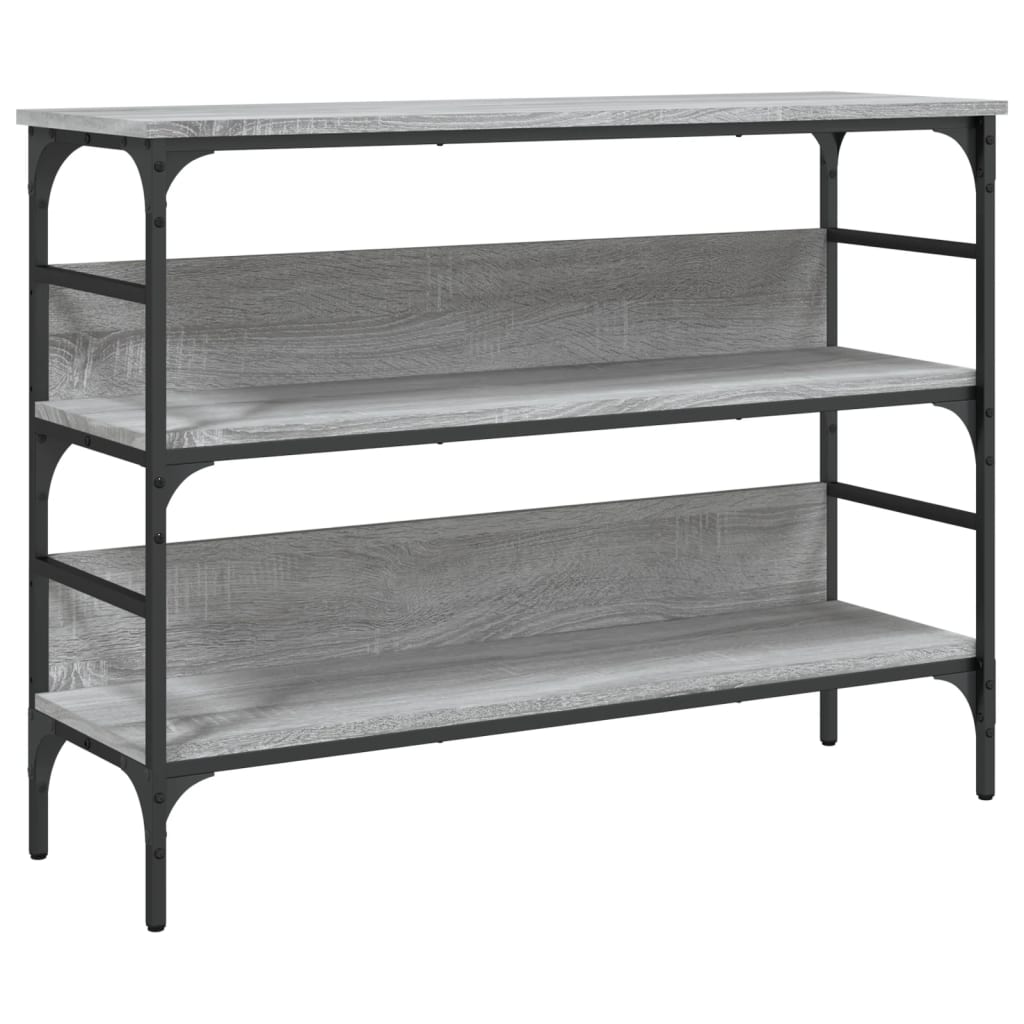 Konsolentisch Grau Sonoma 100x32x75 cm Holzwerkstoff - Pazzar.ch