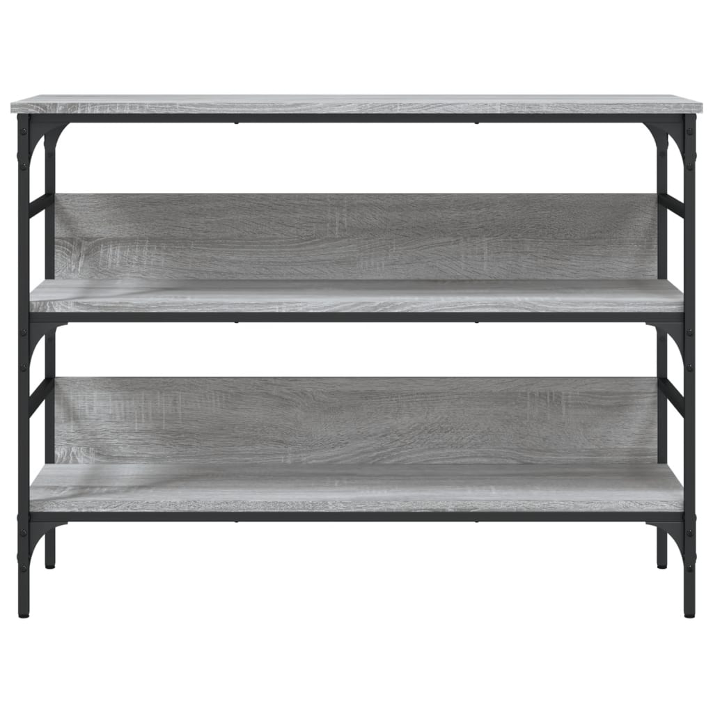 Konsolentisch Grau Sonoma 100x32x75 cm Holzwerkstoff - Pazzar.ch
