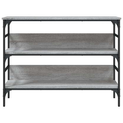 Konsolentisch Grau Sonoma 100x32x75 cm Holzwerkstoff - Pazzar.ch