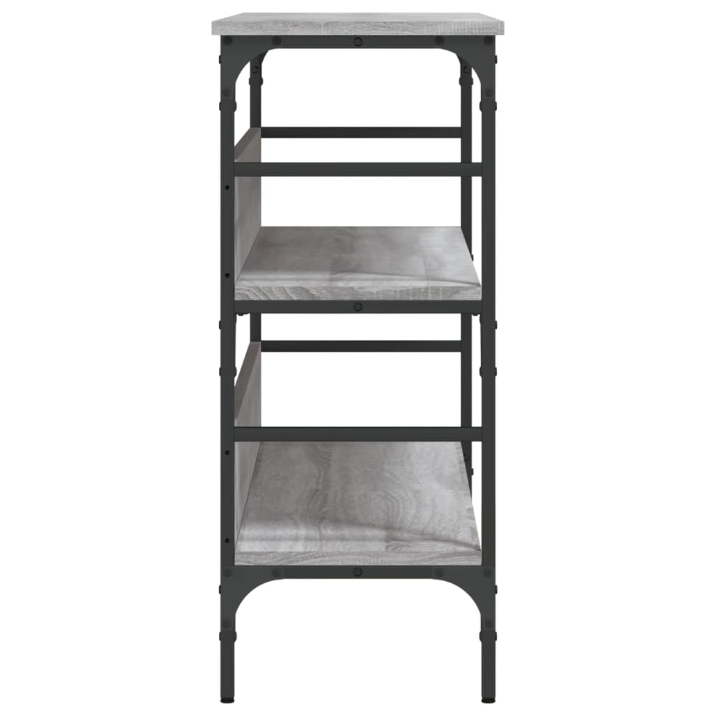 Konsolentisch Grau Sonoma 100x32x75 cm Holzwerkstoff - Pazzar.ch