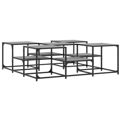 Couchtisch Grau Sonoma 121x121x40 cm Holzwerkstoff - Pazzar.ch
