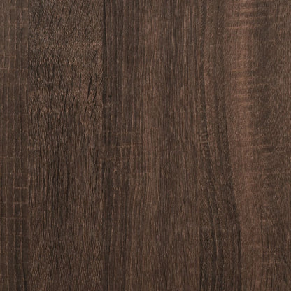 Couchtisch Braun Eichen-Optik 121x121x40 cm Holzwerkstoff - Pazzar.ch