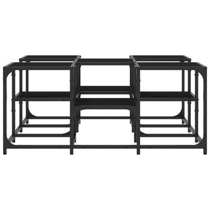 Couchtisch Schwarz 91x91x40 cm Holzwerkstoff - Pazzar.ch