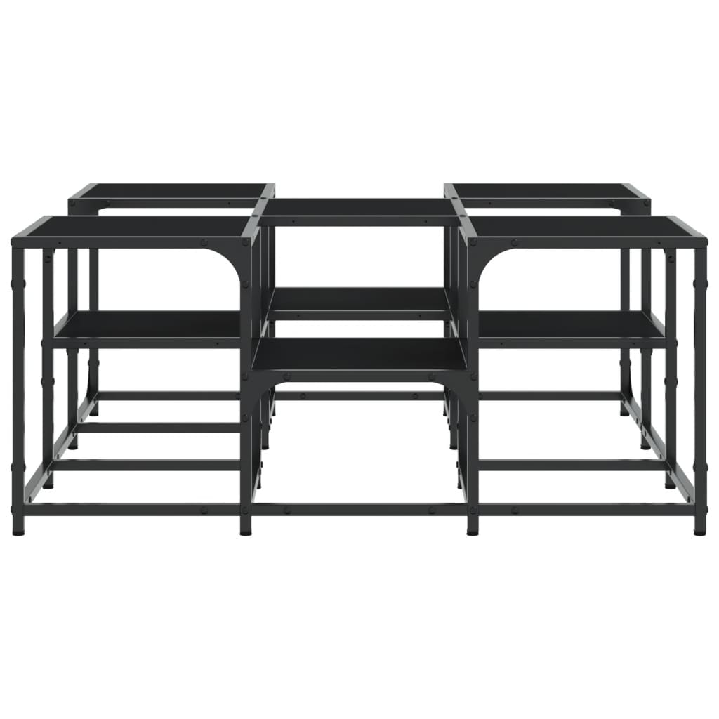 Couchtisch Schwarz 91x91x40 cm Holzwerkstoff - Pazzar.ch