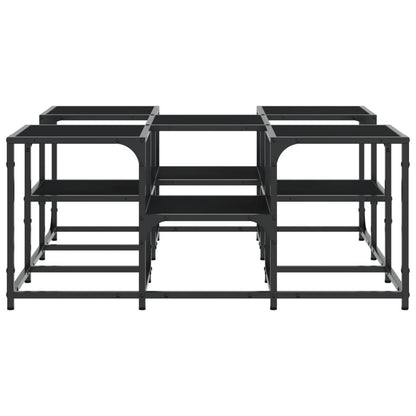 Couchtisch Schwarz 91x91x40 cm Holzwerkstoff - Pazzar.ch