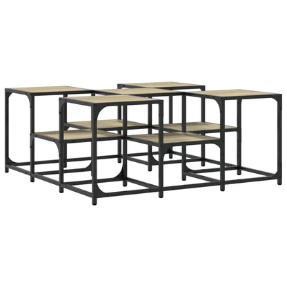 Couchtisch Sonoma-Eiche 91x91x40 cm Holzwerkstoff - Pazzar.ch