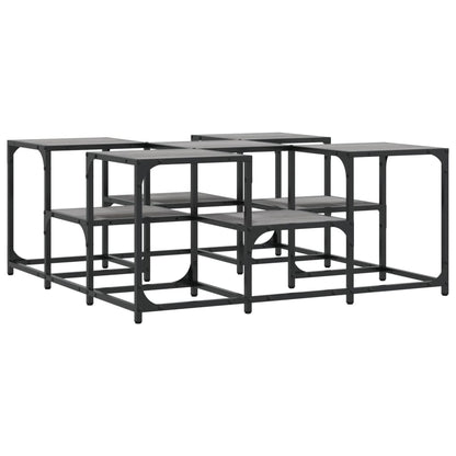 Couchtisch Grau Sonoma 91x91x40 cm Holzwerkstoff - Pazzar.ch