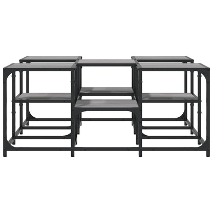 Couchtisch Grau Sonoma 91x91x40 cm Holzwerkstoff - Pazzar.ch