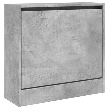 Schuhschrank Betongrau 60x21x57 cm Holzwerkstoff - Pazzar.ch