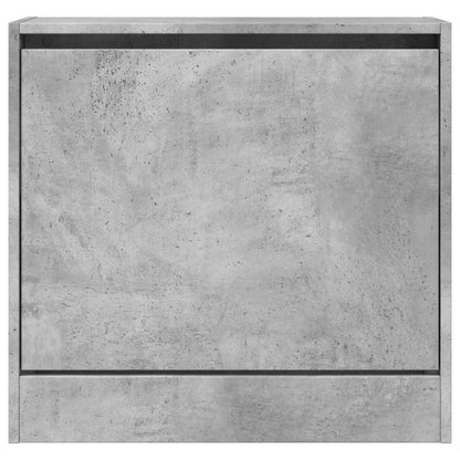 Schuhschrank Betongrau 60x21x57 cm Holzwerkstoff - Pazzar.ch
