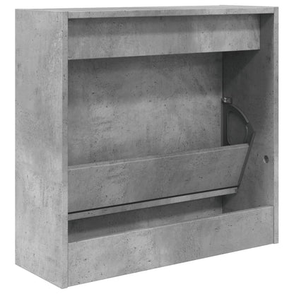 Schuhschrank Betongrau 60x21x57 cm Holzwerkstoff - Pazzar.ch