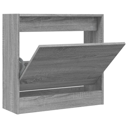 Schuhregal Grau Sonoma 60x21x57 cm Holzwerkstoff - Pazzar.ch