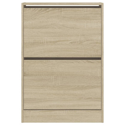 Schuhschrank Sonoma-Eiche 60x21x87,5 cm Holzwerkstoff - Pazzar.ch