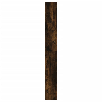 Schuhschrank Räuchereiche 60x21x163,5 cm Holzwerkstoff - Pazzar.ch