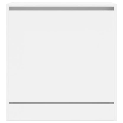 Schuhschrank Weiß 60x34x63,5 cm Holzwerkstoff - Pazzar.ch