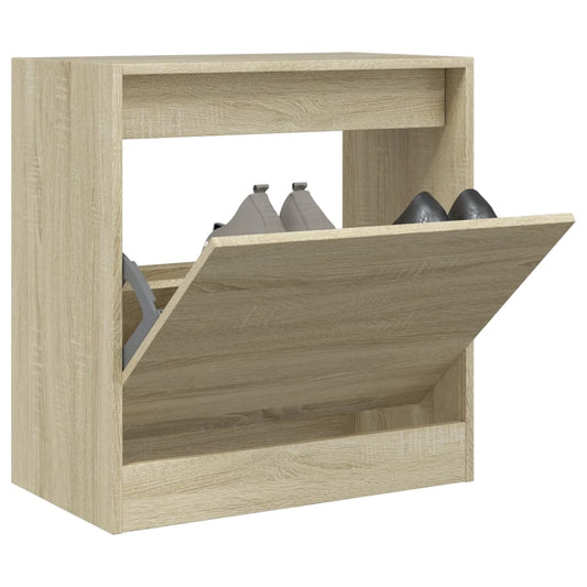 Schuhschrank Sonoma-Eiche 60x34x63,5 cm Holzwerkstoff - Pazzar.ch