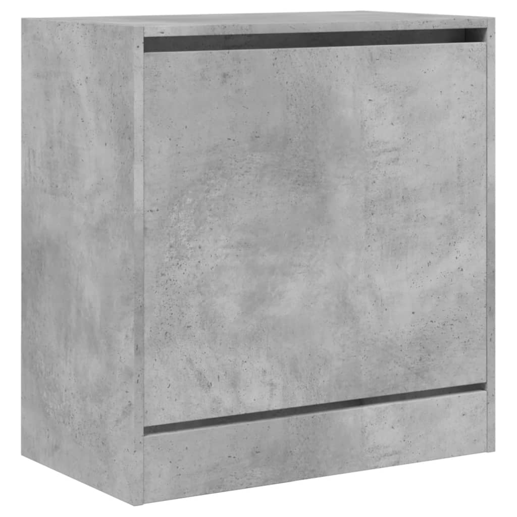 Schuhschrank Betongrau 60x34x63,5 cm Holzwerkstoff - Pazzar.ch