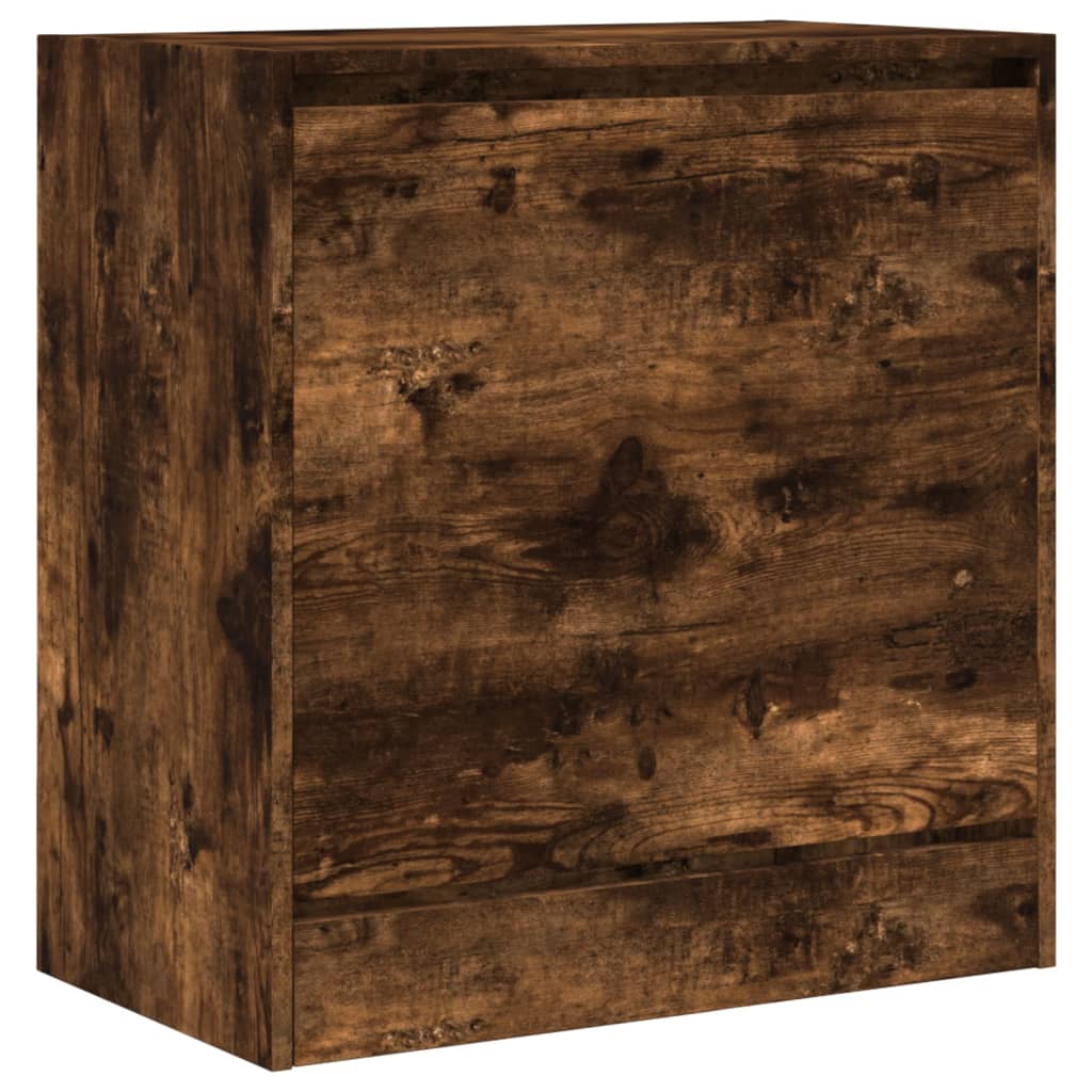 Schuhschrank Räuchereiche 60x34x63,5 cm Holzwerkstoff - Pazzar.ch
