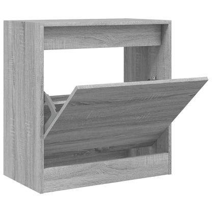 Schuhschrank Grau Sonoma 60x34x63,5 cm Holzwerkstoff - Pazzar.ch