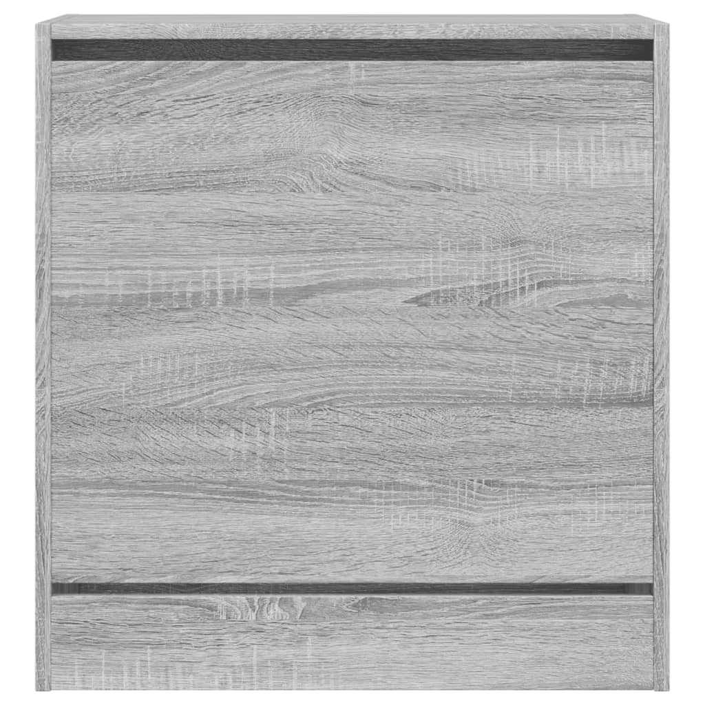 Schuhschrank Grau Sonoma 60x34x63,5 cm Holzwerkstoff - Pazzar.ch
