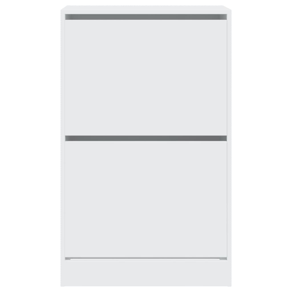 Schuhschrank Weiß 60x34x96,5 cm Holzwerkstoff - Pazzar.ch
