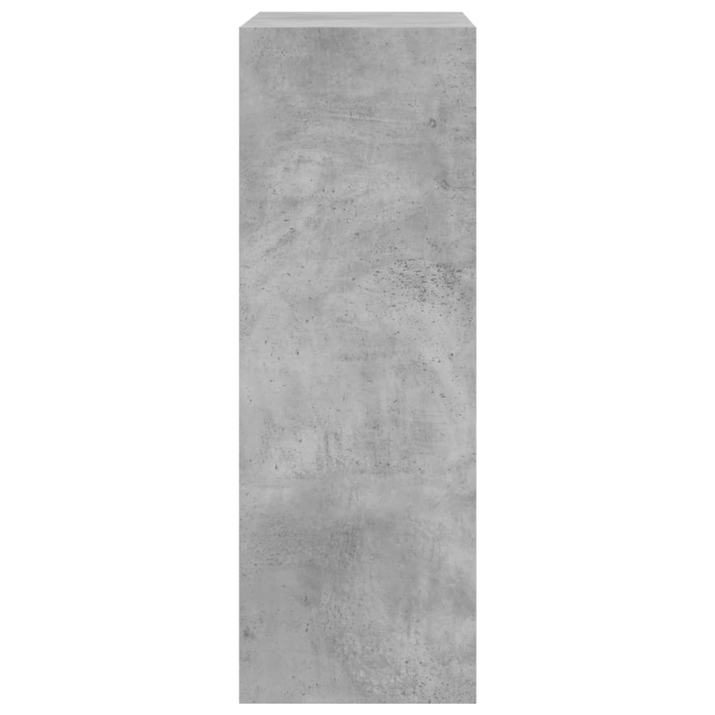 Schuhschrank Betongrau 60x34x96,5 cm Holzwerkstoff - Pazzar.ch
