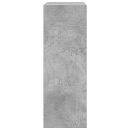 Schuhschrank Betongrau 60x34x96,5 cm Holzwerkstoff - Pazzar.ch