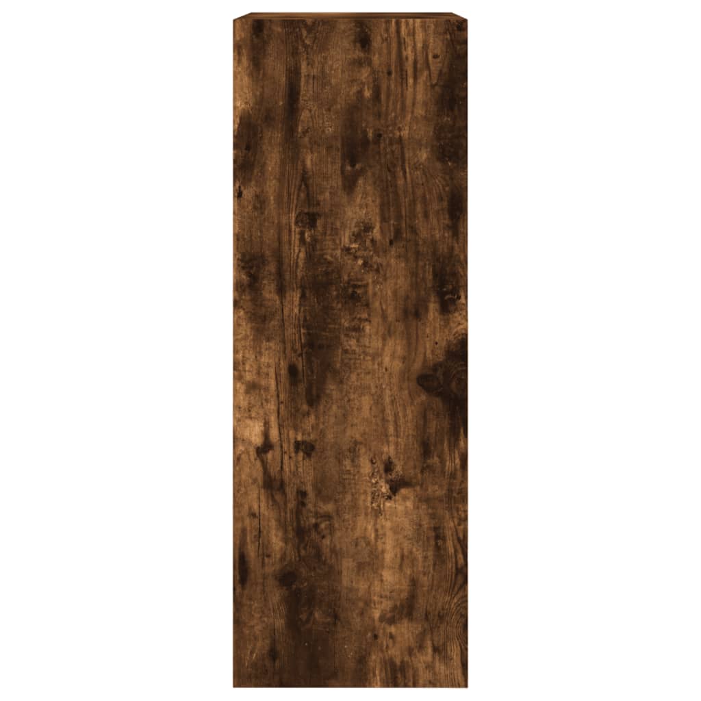 Schuhschrank Räuchereiche 60x34x96,5 cm Holzwerkstoff - Pazzar.ch
