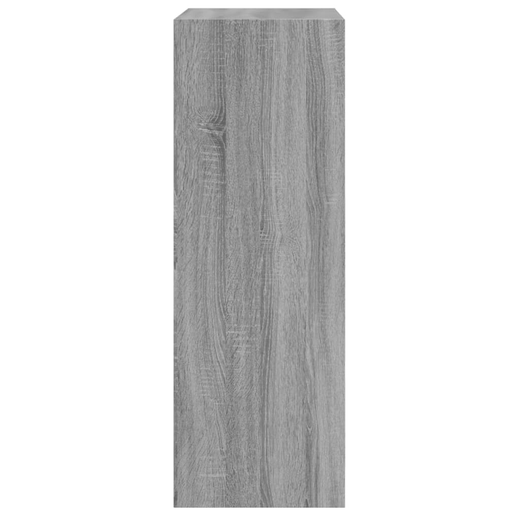 Schuhschrank Grau Sonoma 60x34x96,5 cm Holzwerkstoff - Pazzar.ch