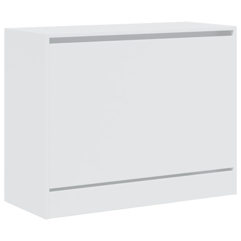 Schuhschrank Weiß 80x34x63 cm Holzwerkstoff - Pazzar.ch
