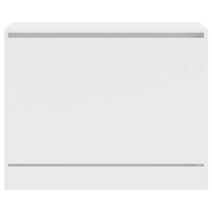 Schuhschrank Weiß 80x34x63 cm Holzwerkstoff - Pazzar.ch