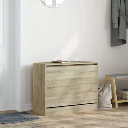Schuhschrank Sonoma-Eiche 80x34x63 cm Holzwerkstoff - Pazzar.ch