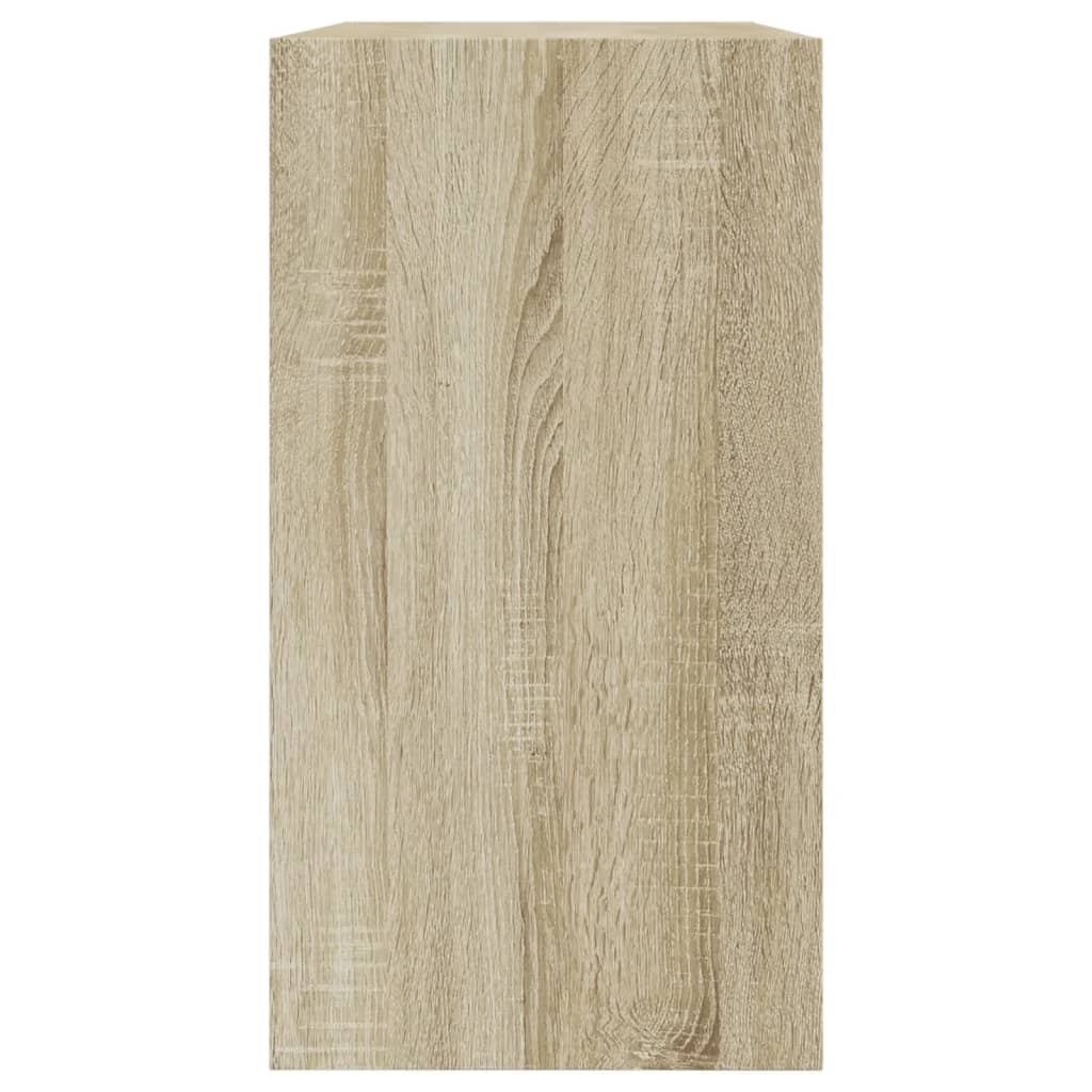 Schuhschrank Sonoma-Eiche 80x34x63 cm Holzwerkstoff - Pazzar.ch