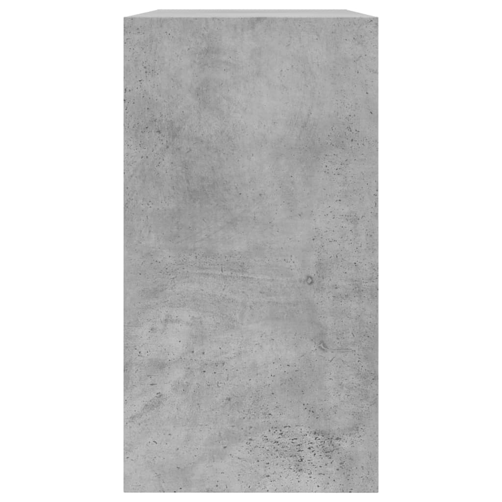 Schuhschrank Betongrau 80x34x63 cm Holzwerkstoff - Pazzar.ch