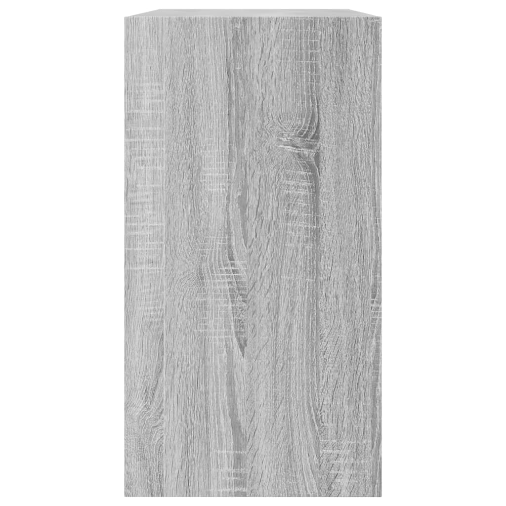 Schuhschrank Grau Sonoma 80x34x63 cm Holzwerkstoff - Pazzar.ch