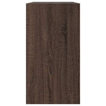 Schuhschrank Braun Eichen-Optik 80x34x63 cm Holzwerkstoff - Pazzar.ch