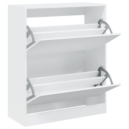 Schuhschrank Weiß 80x34x96,5 cm Holzwerkstoff - Pazzar.ch