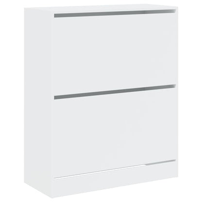 Schuhschrank Weiß 80x34x96,5 cm Holzwerkstoff - Pazzar.ch